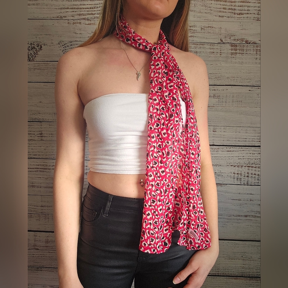 Cute Long Sheer Scarf